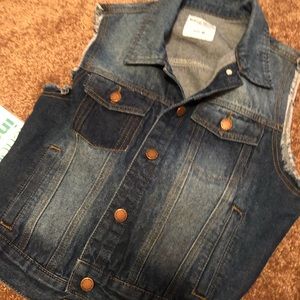 Denim vest